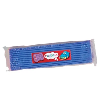 Afbeelding van One Colour boetseerklei 400 g blauw #05 voor kinderen, eenvoudig te modelleren en modelleren, sculpturen, modelbouw stop motion animaties