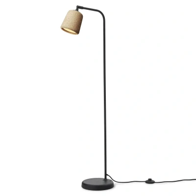 Afbeelding van New Works vloerlamp materiaal, bruin, kurk, hoogte 125 cm