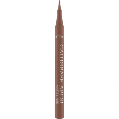 Image de Catrice Calligraph Artist Matte Liner N010 Marron Résultat instantané Couleurs intenses Mates Végétalien Sans particules de microplastiques nanoparticules parfum 1,1 ml