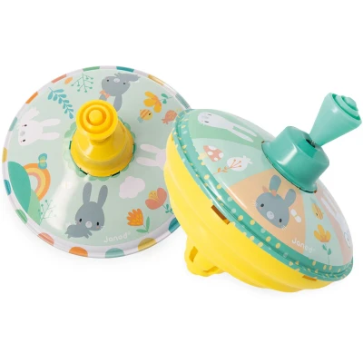 Afbeelding van Janod PURE Bromtol Konijntjes Muziekdoos voor kinderen, Maat: One Size, Multi coloured