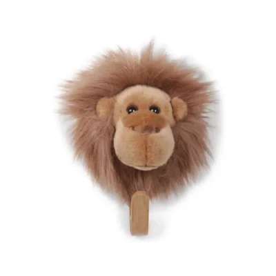 Afbeelding van Wild &amp; Soft wandhaakje dierenkop orang oetan