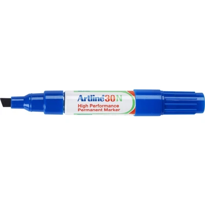 Afbeelding van Viltstift Artline 30 schuin 2 5mm blauw
