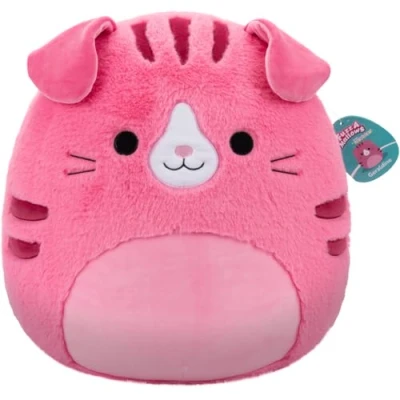 Afbeelding van Squishmallows FuzzAMallows Geraldine de kat, 40 cm, officieel Jazwares pluche dier superzacht