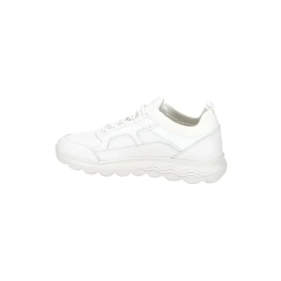 Afbeelding van Geox Spherica D26NUC Sneakers laag, Dames, Maat: 41, Weiß Leer