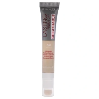 Afbeelding van Rimmel Lasting Finish 25 HR Breathable Concealer 001 Light Ivory