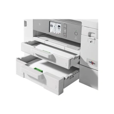 Image de Brother MFC J4540DWXL Imprimante multifonctions couleur jet d&#039;encre A4/Legal (support) jusqu&#039;à 13 ppm (copie) 20 (impression) 150 feuilles 14.4 Kbits/s USB 2.0 LAN Wi Fi(n) NFC