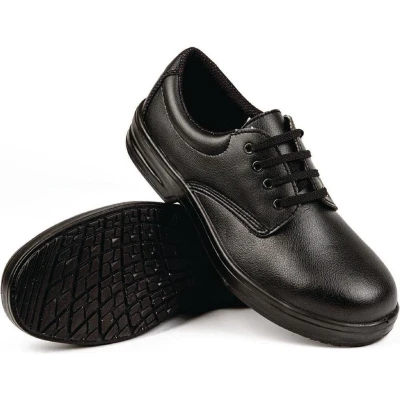 Afbeelding van Slipbuster Lite unisex veterschoenen zwart 39