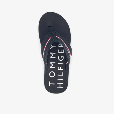 Afbeelding van Tommy Hilfiger Beach Teensandalen, Heren, Maat: 43, Desert sky Polyester
