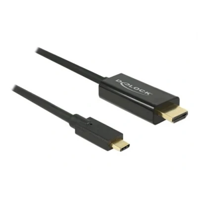 Image de Delock Adaptateur vidéo externe Parade PS171 USB C HDMI noir