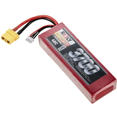 Afbeelding van Reely LiPo accupack 11.1 V 3700 mAh Aantal cellen: 3 40 C Hardcase XT90