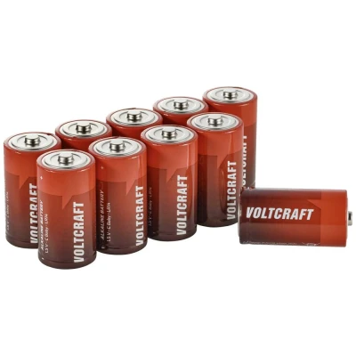 Afbeelding van VOLTCRAFT Industrial LR14 C batterij (baby) Alkaline 1.5 V 8000 mAh 10 stuk(s)