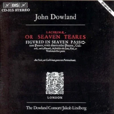 Afbeelding van Dowland Consort &amp; Jakob Lindberg Dowland: Lachrimae, Or Seven Teares (CD)