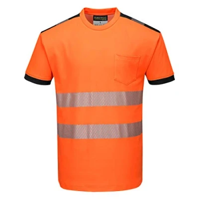 Afbeelding van PW3 Hi Vis Vision T Shirt Korte Mouw maat 4XL, OrBk