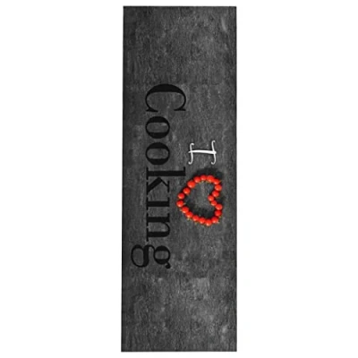 Image de vidaXL Tapis de sol cuisine lavable Cooking 60x180 cm323472