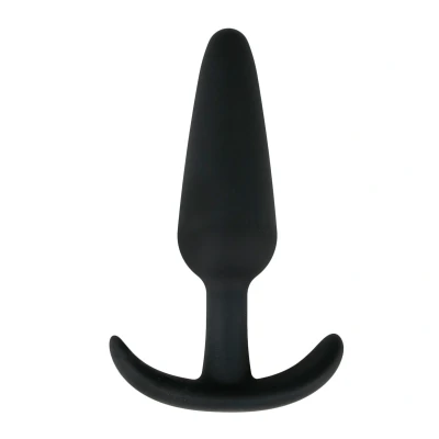 Afbeelding van Zwarte grote Buttplug Met Handvat Levensecht Gevoel
