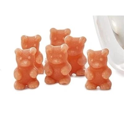Afbeelding van TeeBären® &quot;Vlierbes rabarber&quot; unieke fruitgom met 10% vruchtensapconcentraat voor het bereiden van een warme drank of gewoon om te knabbelen (100 g)