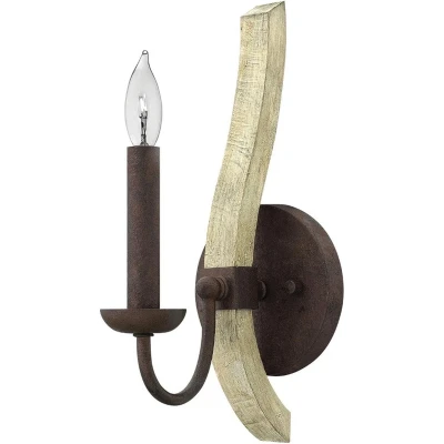 Afbeelding van Hinkley LED Wandlamp Middlefield 1X E14 Max 60W Iron Rust