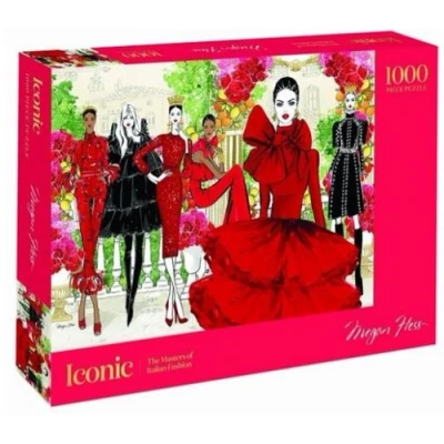 Image de Iconic, The Masters of Italian Fashion 1000 Piece Puzzle