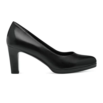 Afbeelding van Tamaris Klassieke pumps, Dames, Maat: 37, Black Veloursleer