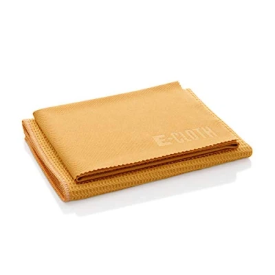 Afbeelding van e cloth Reinigingsset voor ramen, microvezel, oranje, 2 delige set