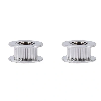 Afbeelding van 2 stks aluminium 5mm binnendiameter riemspanner katrol met lager voor GT2 3D printer distributieriem