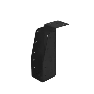 Afbeelding van GB balkdrager zwart lange lip 59 x 156 mm epz