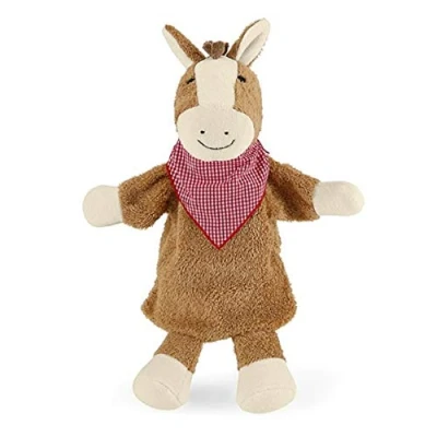 Afbeelding van Sterntaler Handpop paard, 31 x 26 12 cm, bruin