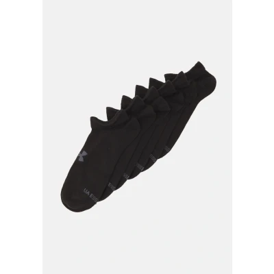 Afbeelding van Under Armour Essential Unisex 6 PACK Sportsokken, Maat: 36 41, Black/castlerock