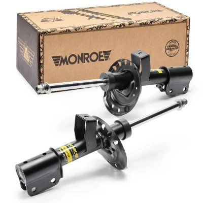Afbeelding van MONROE 742271SP Schokdemper Gasdruk Dubbelpijp Veerpoot Pen bovenaan, Klem onderaan RENAULT: Twingo 3, SMART: Forfour II Hatchback