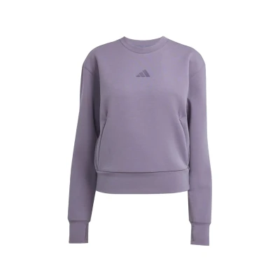 Afbeelding van adidas Performance Designed for Training Warm Up Sweatshirt Dames Paars XS
