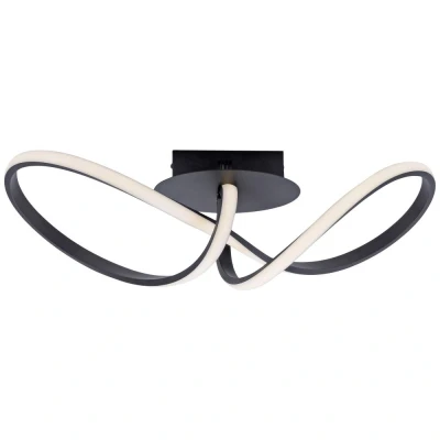 Afbeelding van Just Light 15403 18 MARIA LED plafondlamp 15.5 W Zwart