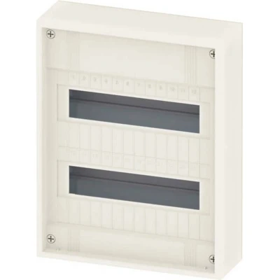 Afbeelding van Siemens 8GB50240KM 8GB5024 0KM Distributiekast Opbouw (op product) Aantal groepen: 24 rijen: 2 Inhoud: 1 stuk(s)