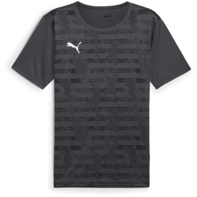 Afbeelding van Puma Individualrise Graphic Tshirt print, Heren, Maat: XS, Asphalt