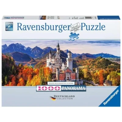 Image de Ravensburger Puzzle panoramique Neuschwanstein, 1000 pièces