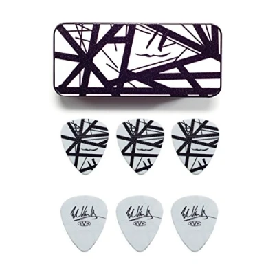 Afbeelding van Dunlop Eddie van Halen Pick Tin signature plectrum opbergblikje