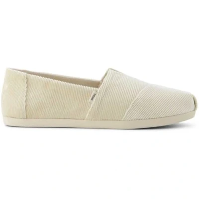 Afbeelding van TOMS Alpargata Cloudbound platte mocassins voor dames, Beige corduroy