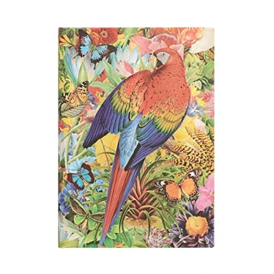 Afbeelding van Notitieboek Paperblanks Tropical Garden Midi Blanco