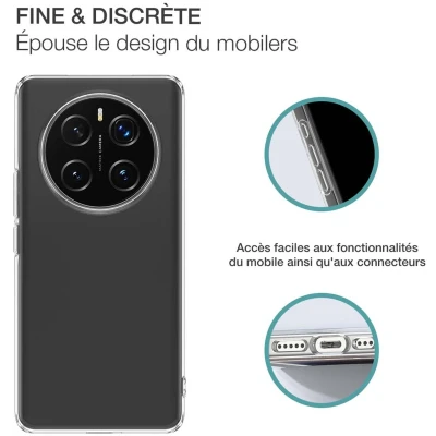 Afbeelding van Bigben Connected, Hoesje voor Honor Magic 7 Lite TPU anti vergeelt, Transparant