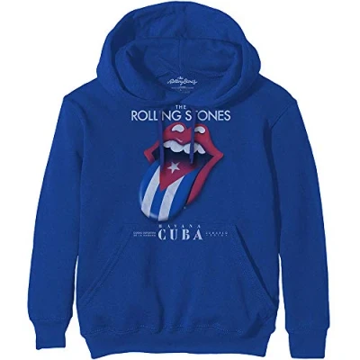 Afbeelding van The Rolling Stones Havana Cuba Hoodie/trui XS Blauw