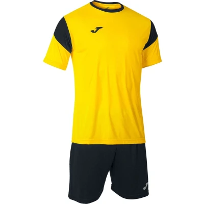 Afbeelding van Joma Phoenix Voetbalset Korte Mouw Heren Geel / Zwart Maat: XL