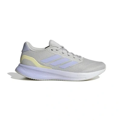 Afbeelding van adidas Performance Runfalcon 5 Hardloopschoenen voor op de weg, Dames, Maat: 39 1/3, Grey one/violet tone/core black Textiel/ synthetisch