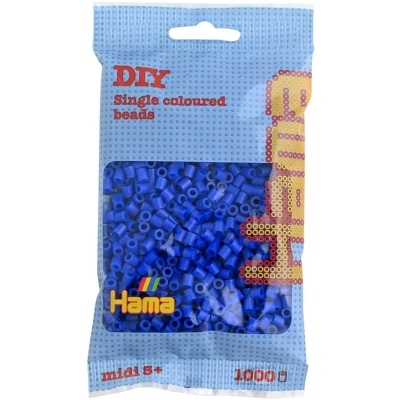 Afbeelding van Hama Strijkkralen Blauw, (09) 1000st.