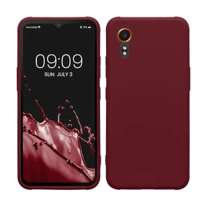 Afbeelding van kwmobile telefoonhoesje geschikt voor Samsung Galaxy Xcover7 Hoesje smartphone Back cover in bordeaux violet