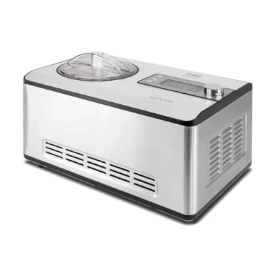 Afbeelding van CASO Ice Creamer ijsmachine &amp; yoghurtmaker 2 in 1 met compressortechniek, geen voorkoeling nodig, produceert tot liter ijs, sorbet of yoghurt, 4 programma&#039;s