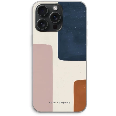 Afbeelding van Case Company® hoesje geschikt voor iPhone 15 Pro Max Geo #5 Soft Cover Telefoonhoesje Bescherming aan alle Kanten en Schermrand