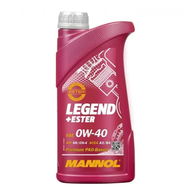 Afbeelding van Mannol Legend+Ester 0W 40 1L Motorolie MN7901 1 VOLKSWAGEN: Golf 7, 5, Polo IV Hatchback, BMW: 3 Saloon, Touring, Hatchback