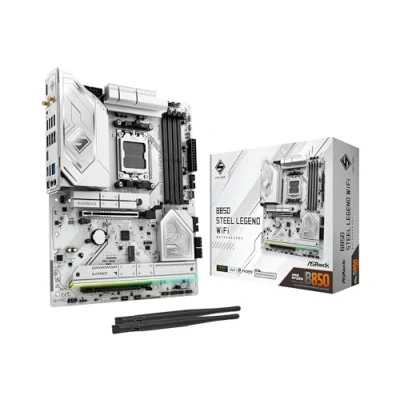 Afbeelding van ASRock B850 Steel Legend Moederbord Socket AMD AM5 Vormfactor ATX chipset AMD®