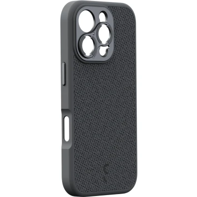 Afbeelding van iPhone 16 Pro Camera Case Midnight Snelle Lensbevestiging Strak Design MagSafe Compatibel 2M Valbescherming Duurzaam Gerecycled Materiaal Draadloos Opladen