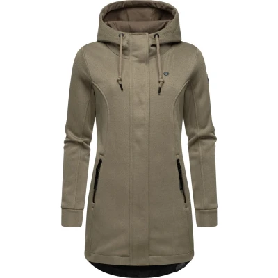 Afbeelding van Ragwear Letti Bonded Halflange jas, Dames, Maat: XS, Mocca