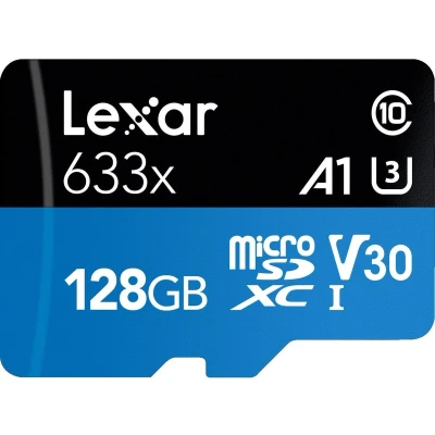 Afbeelding van Lexar microSDXC HP UHS I 633x 128GB